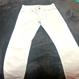 White low rise skinny jeans no boundaries size 5